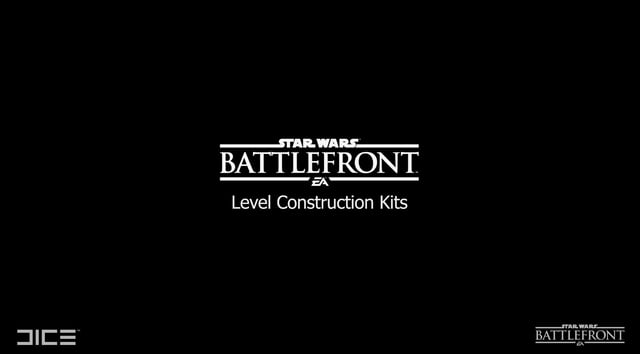 Andrew Hamilton - DICE - Star Wars: Battlefront - Level Construction Kits