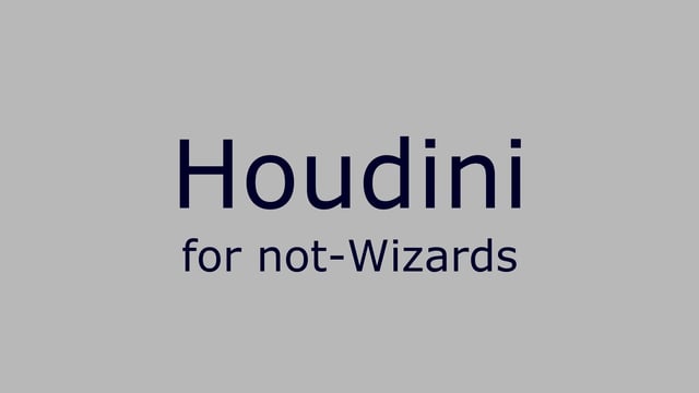 modo と比較しながら Houdini の使い方を説明してる動画