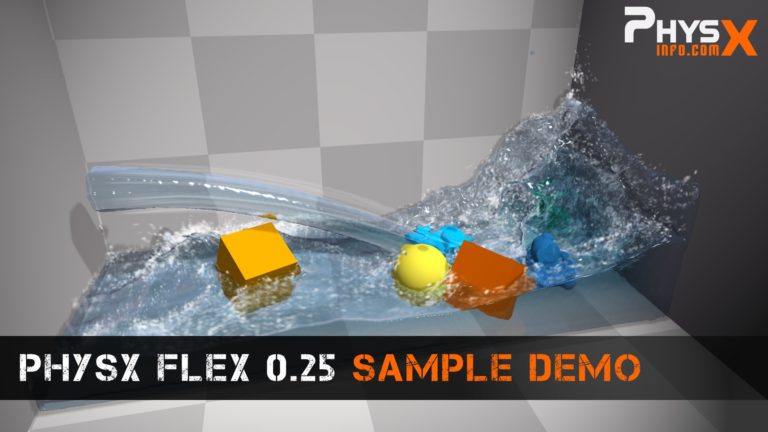 NVIDIA PhysX Flex 0.25