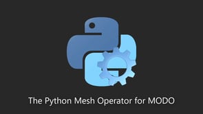 Python Mesh Operator for MODO