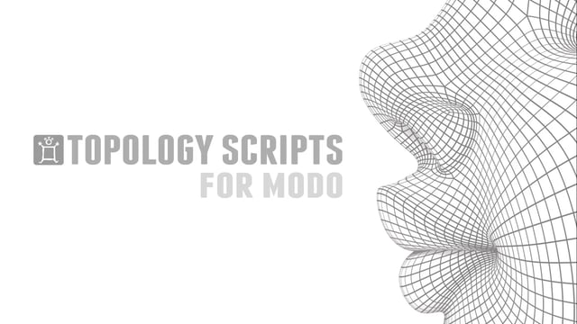 Pushing Points Topology Scripts for MODO
