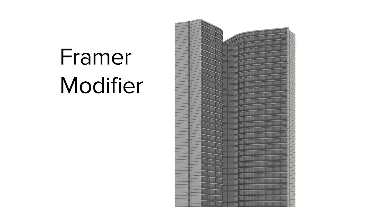 Framer Modifier 3dsMax